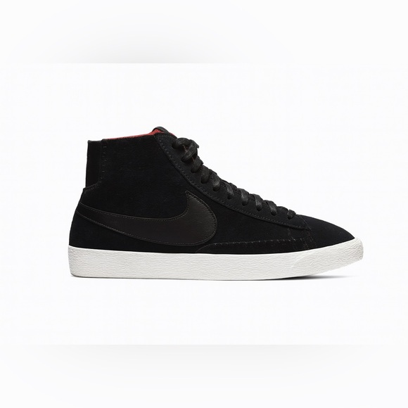 Nike Shearling Lined High Top Suede Sneakers - Picture 1 of 11